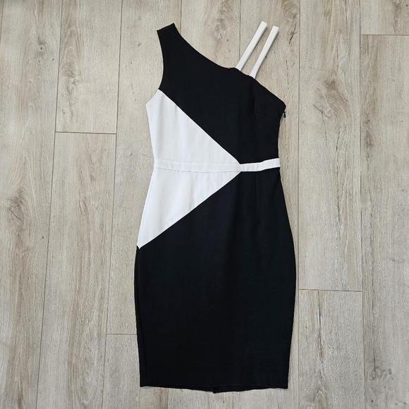 RW&CO. Dress, Size 0, Black & White - Picture 1 of 12